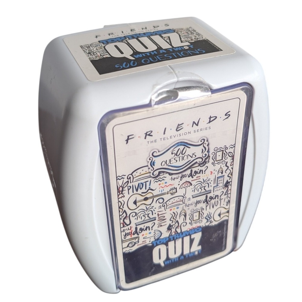 FRIENDS Top Trumps Quiz Game with a Twist (500 Questions to Test Your Knowledge)